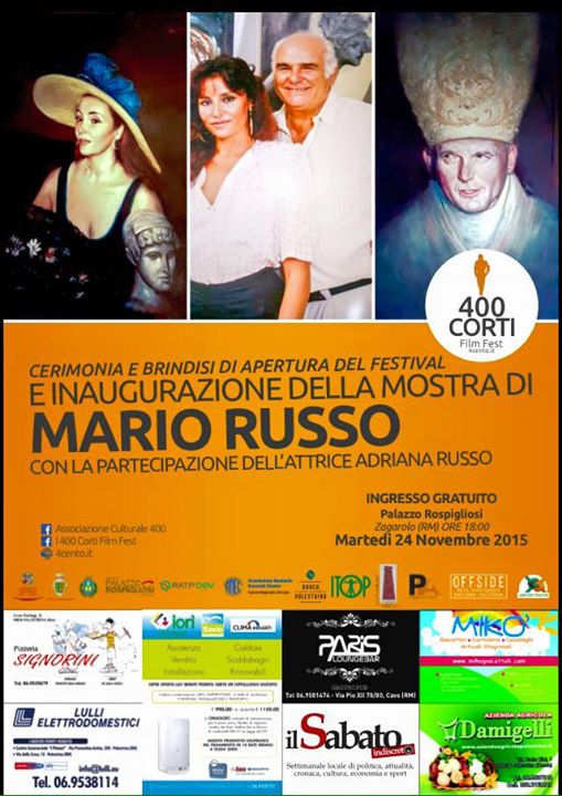 24/11, Mario Russo in mostra a Palazzo Rospigliosi [I 400 CORTI Film Fest]