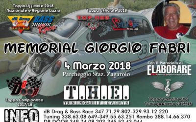 Memorial Giorgio Fabri- 4 Marzo