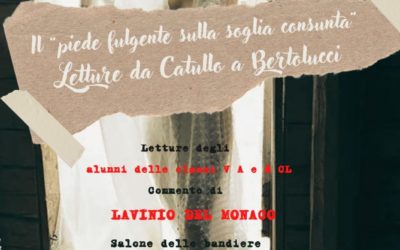 19 Novembre Letture da Catullo a Bertolucci