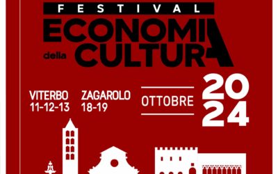 Zagarolo ospita il Festival dell’Economia della Cultura – 18 e 19 Ottobre 2024