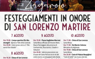 Celebrazioni del Santo Patrono di Zagarolo: Un Evento da Non Perdere!