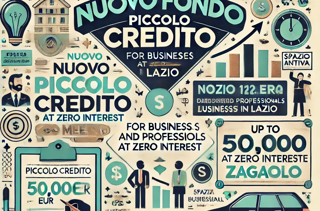 Nuove Opportunità di Finanziamento per Imprese e Professionisti del Lazio: Incontro presso lo Spazio Attivo di Zagarolo