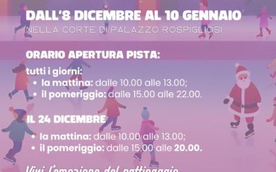 “Christmas on Ice” a Zagarolo: la Magia del Ghiaccio sotto il Cielo Natalizio